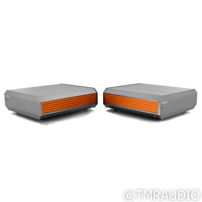 Burson Timekeeper Voyager Max Monoblock Power Amplifiers; Pair; Fusion Core PSUs