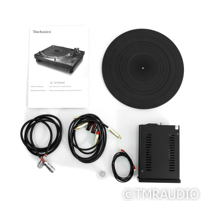 Technics SL-1210GAE Ltd. Ed Direct Drive Turntable; Denon DL103R MC; PSU Upgrade