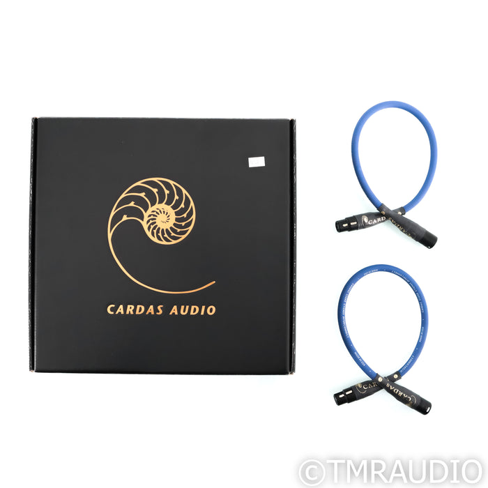 Cardas Audio Clear Cygnus XLR Cables; 0.5m Pair Balanced Interconnects