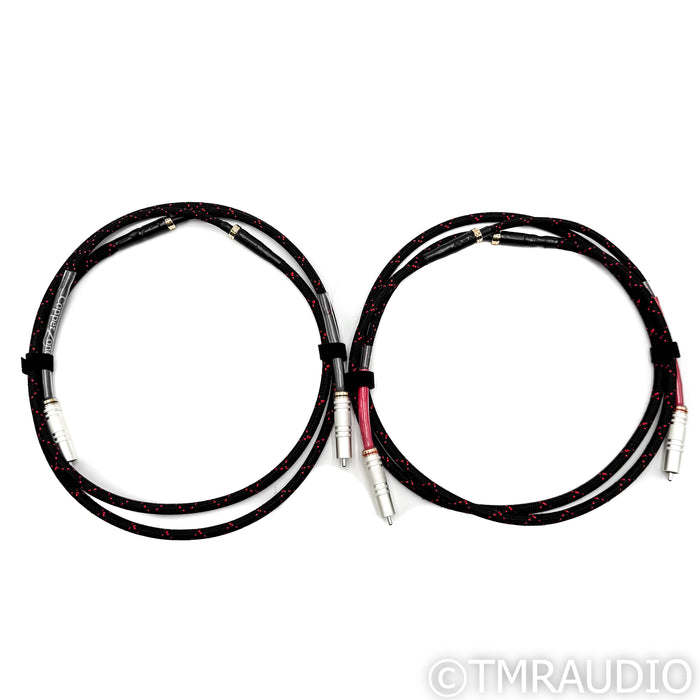 Black Cat Copperzone RCA Cables; 2m Pair Interconnects