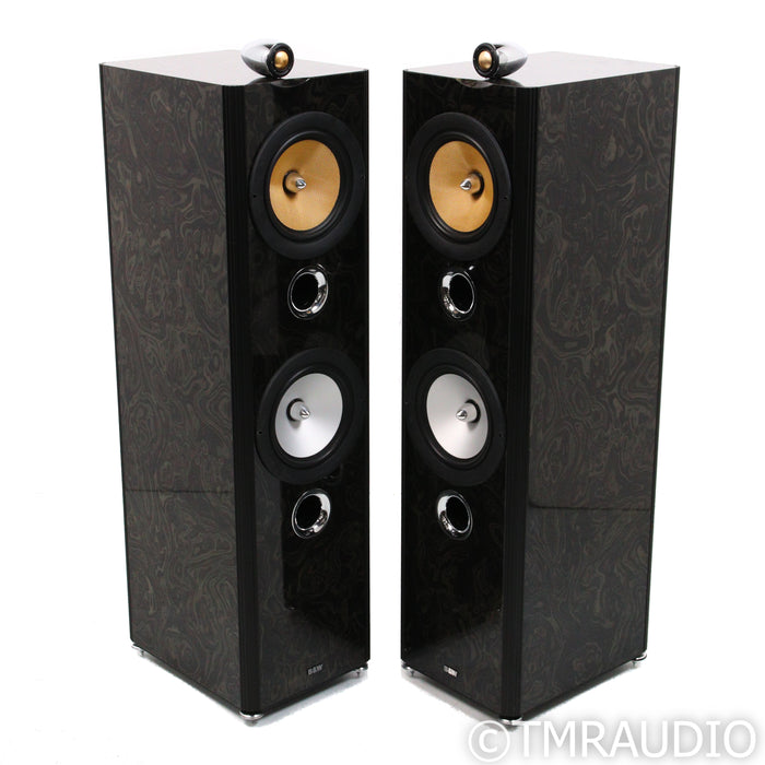 B&W Silver Signature 30 Floorstanding Speakers; Grey Tiger's Eye Gloss Pair