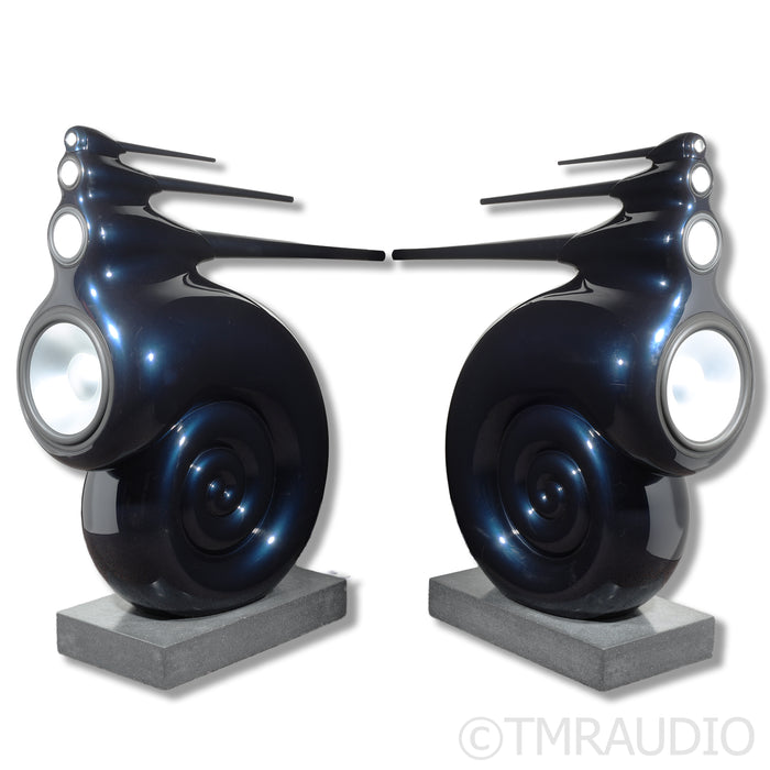 Bowers & Wilkins Nautilus Floorstanding Speakers; Midnight Blue Pair