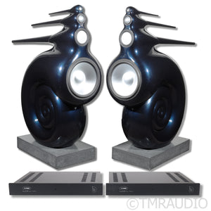 Bowers & Wilkins Nautilus Floorstanding Speakers; Midnight Blue Pair