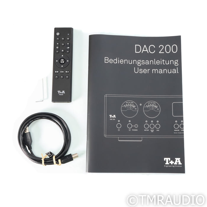 T+A DAC 200 Stereo Preamplifier / DAC; D/A Converter