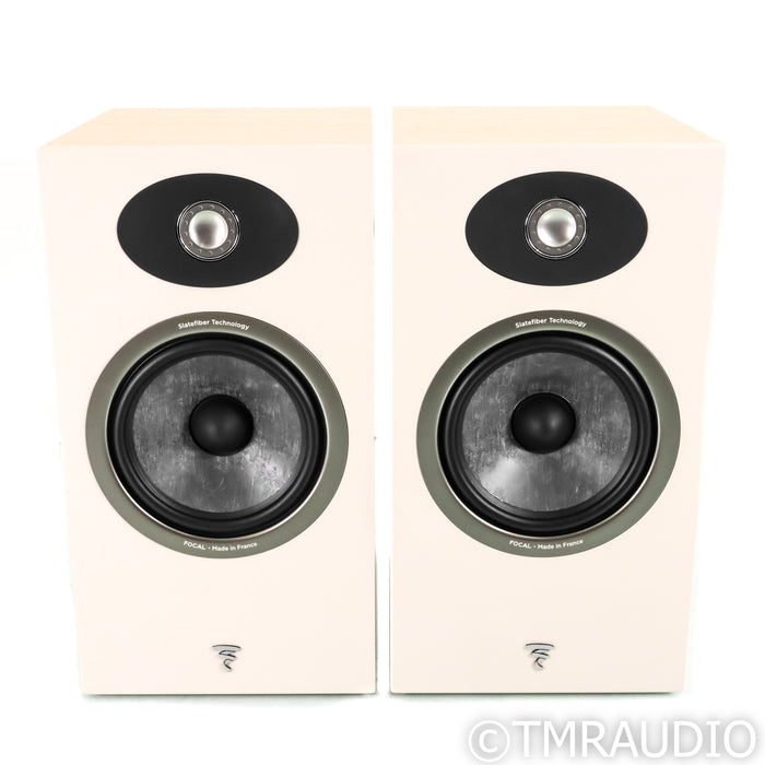 Focal Theva No. 1 Bookshelf Speakers; Light Wood Pair (Used)