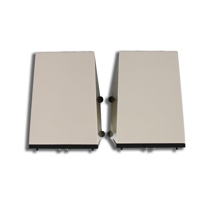 Starke Sound IC-H2 Floorstanding Speakers; Piano White Pair
