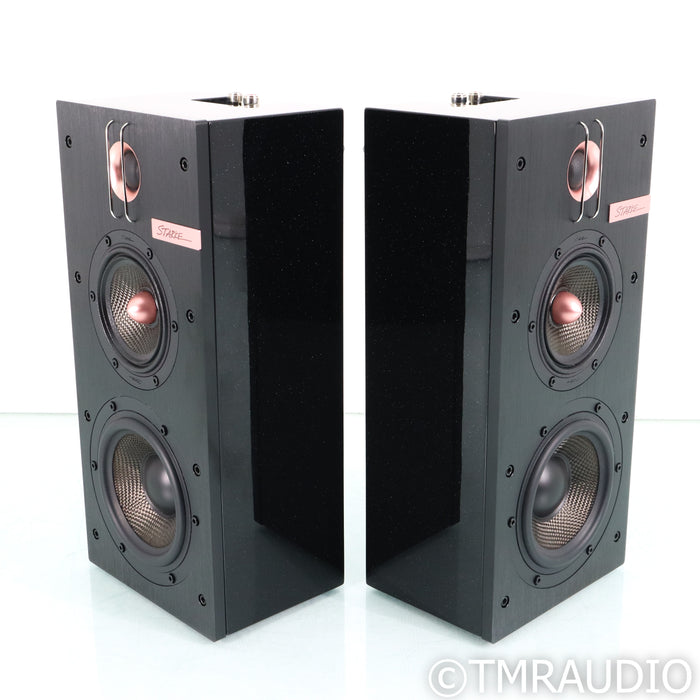 Starke Sound IW-H1 On-Wall Speakers; Black Pair