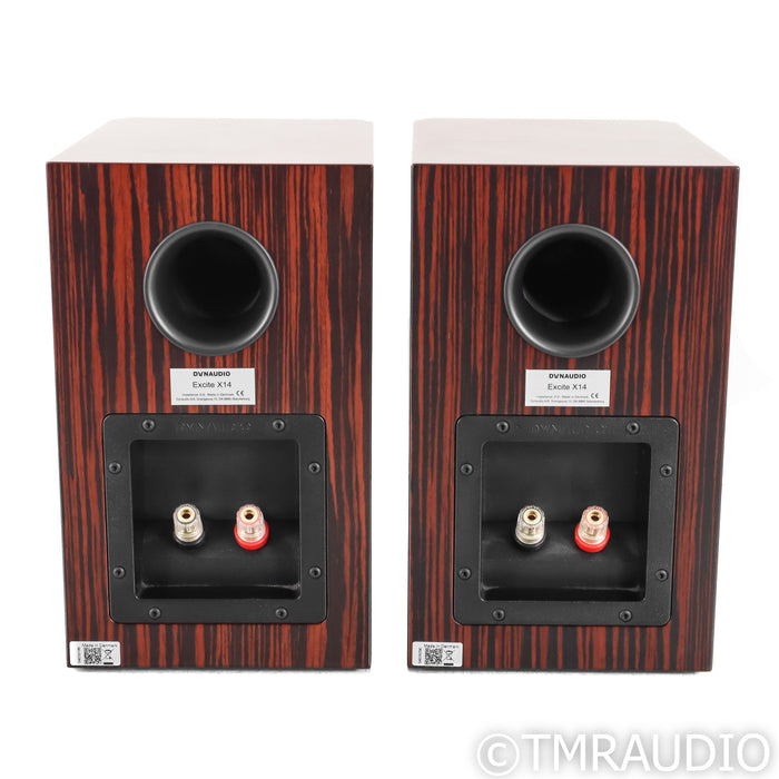 Dynaudio Excite X14 Bookshelf Speakers; Rosewood Pair