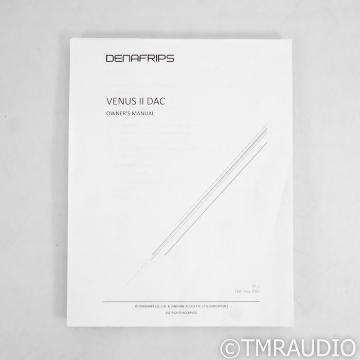 Denafrips Venus II DAC; D/A Convertor