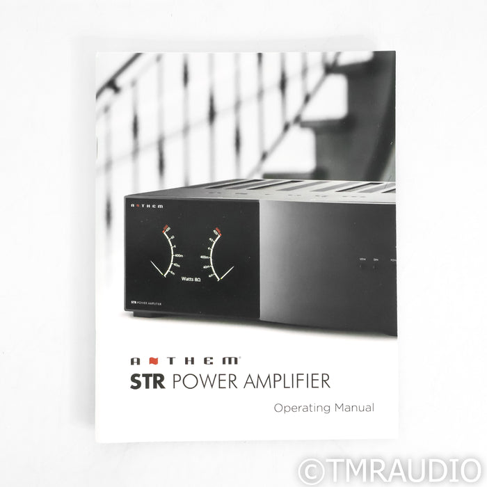 Anthem STR Stereo Power Amplifier