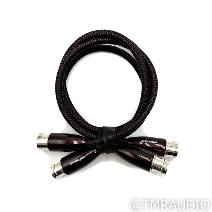 AudioQuest Mackenzie XLR Cables, 0.75m Pair Balanced Interconnects