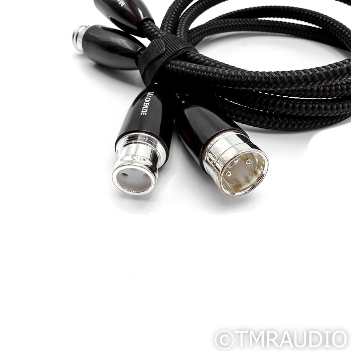 AudioQuest Mackenzie XLR Cables, 0.75m Pair Balanced Interconnects