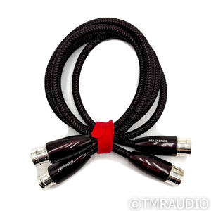 AudioQuest Mackenzie XLR Cables, 0.75m Pair Balanced Interconnects