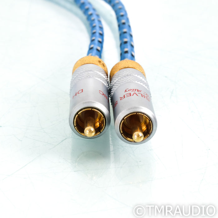 DH Labs Silver Sonic Revelation RCA Cables; 1m Pair Interconnects