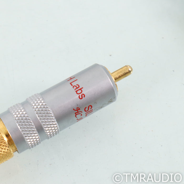 DH Labs Silver Sonic Revelation RCA Cables; 1m Pair Interconnects