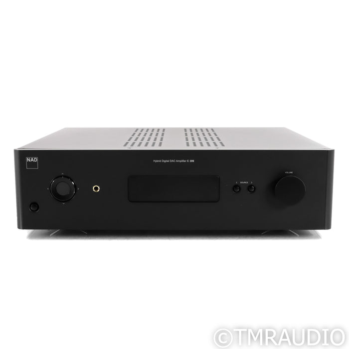 NAD Electronics C 399 Stereo Integrated Amplifier; MM Phono; BluOS Upgrade