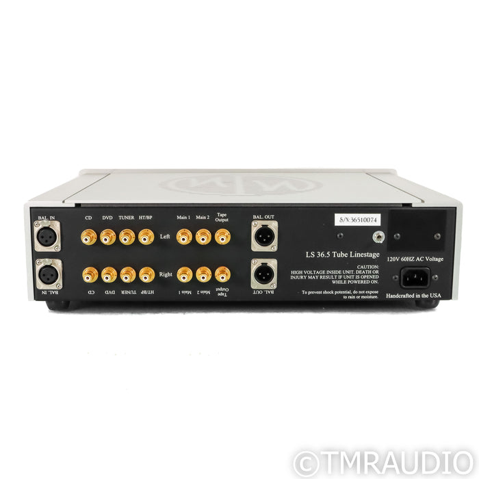 ModWright Instruments LS 36.5 Stereo Tube Preamplifier