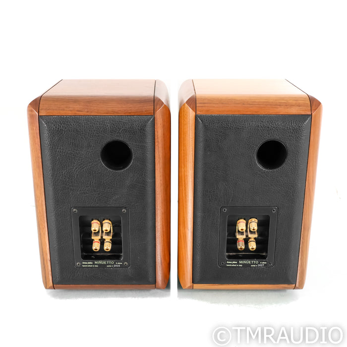 Sonus Faber Minuetto Bookshelf Speakers; Walnut Pair
