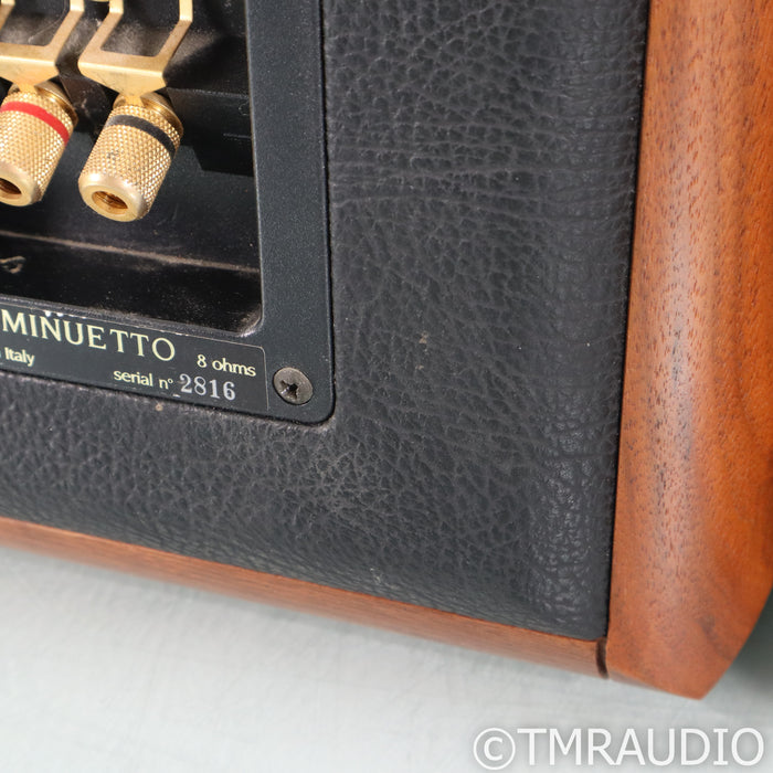 Sonus Faber Minuetto Bookshelf Speakers; Walnut Pair