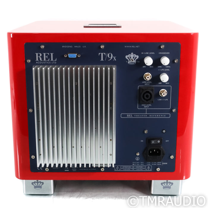 REL Acoustics T/9x SE 10" Subwoofer; T9x; Red