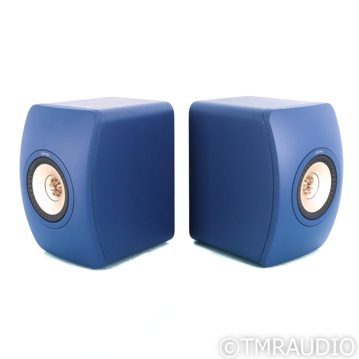 KEF LS50 Meta Bookshelf Speakers; Royal Blue Pair