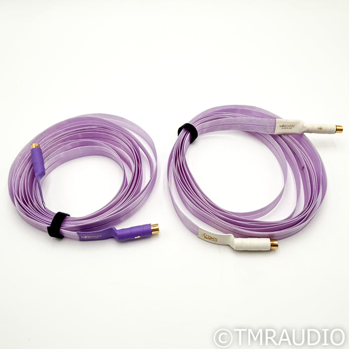 Nordost SPM Reference RCA Cables; 16ft Pair RCA Interconnects