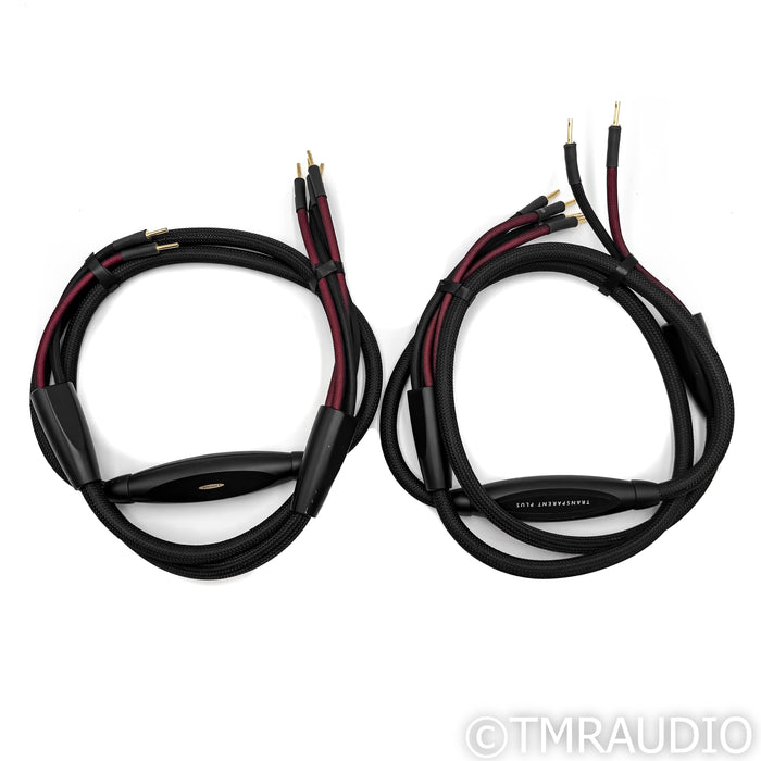 Transparent Audio Plus G6 Speaker Cables; 2.4m Pair
