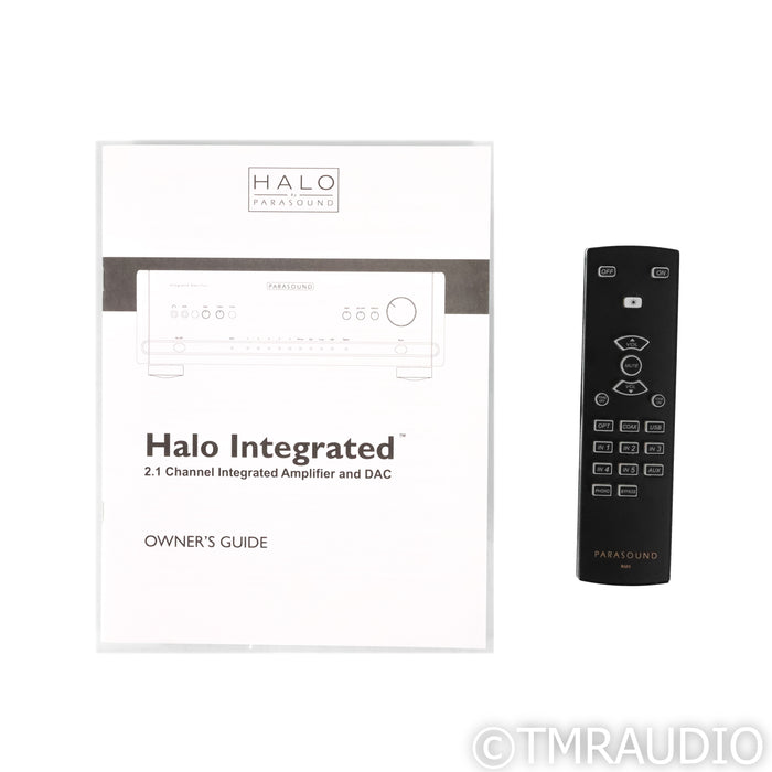 Parasound Halo Integrated Amplifier; HINT; DAC; MM / MC Phono