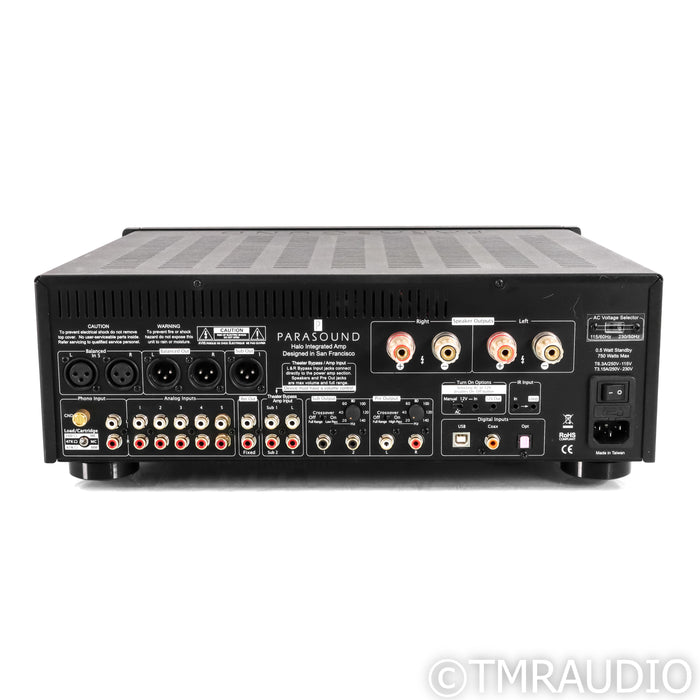 Parasound Halo Integrated Amplifier; HINT; DAC; MM / MC Phono