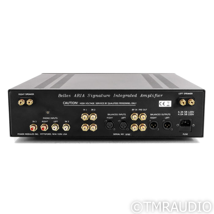 Belles Aria Signature Integrated Amplifier; MM & MC Phono