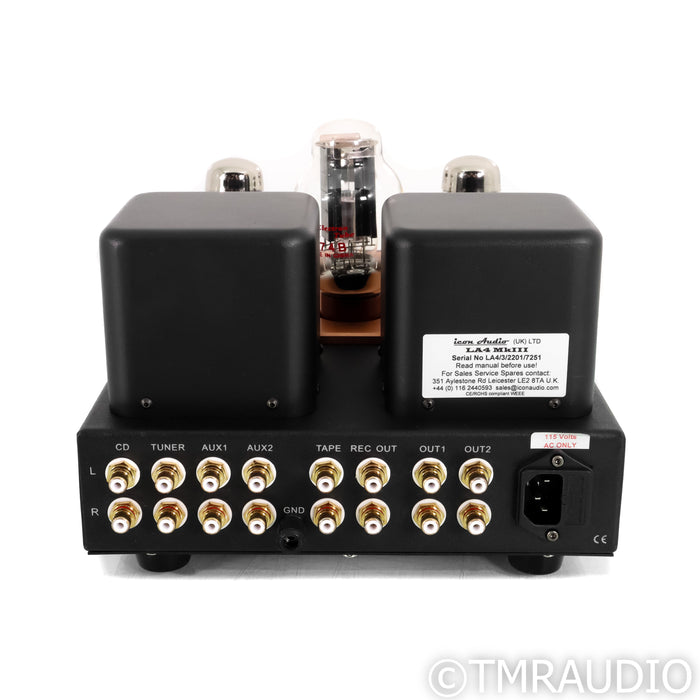 Icon Audio LA4 MkIII Signature Stereo Tube Preamplifier; Upgrades