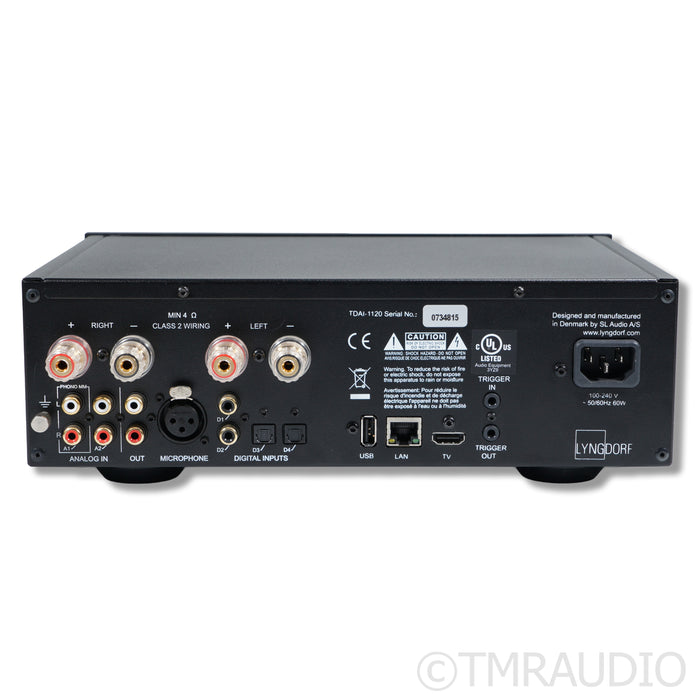 Lyngdorf TDAI-1120 Streaming Integrated Amplifier; MM Phono