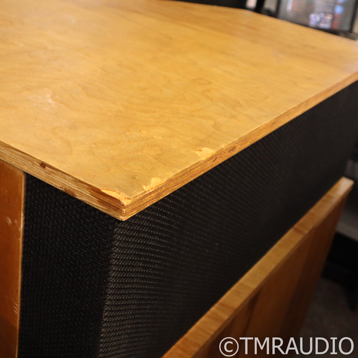 Klipsch Klipschorn Vintage Floorstanding Speakers; Pair; Crites Gold Crossovers