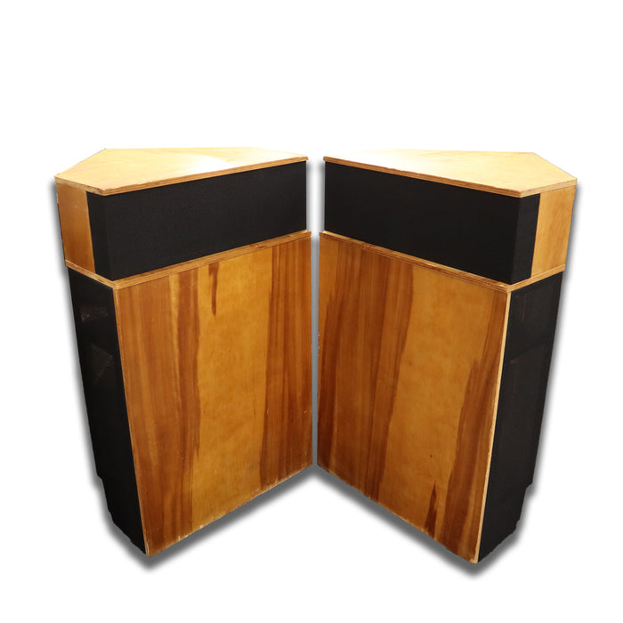 Klipsch Klipschorn Vintage Floorstanding Speakers; Pair; Crites Gold Crossovers