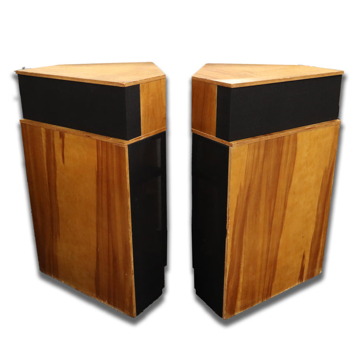 Klipsch Klipschorn Vintage Floorstanding Speakers; Pair; Crites Gold Crossovers