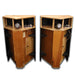 Klipsch Klipschorn Vintage Floorstanding Speakers; Pair; Crites Gold Crossovers