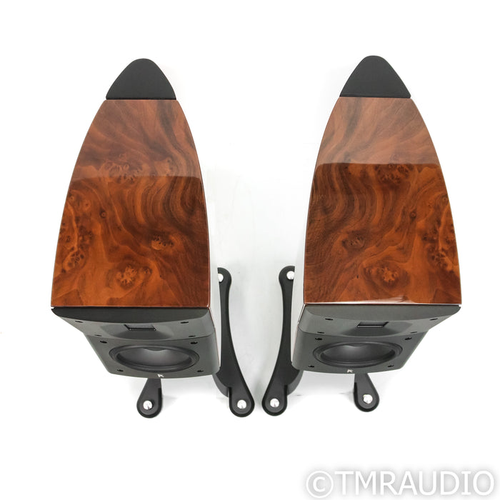 Raidho Acoustics TD1.2 Bookshelf Speakers; Gloss Walnut Pair w/ Stands
