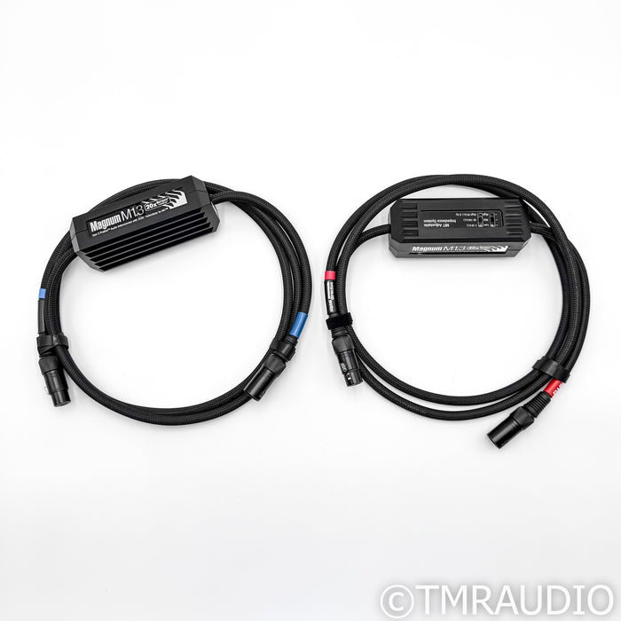 MIT Magnum M1.3 XLR Cables; 2m Pair Balanced Interconnects