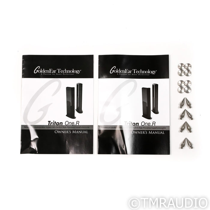 GoldenEar Triton One.R Floorstanding Speakers; Gloss Black Pair