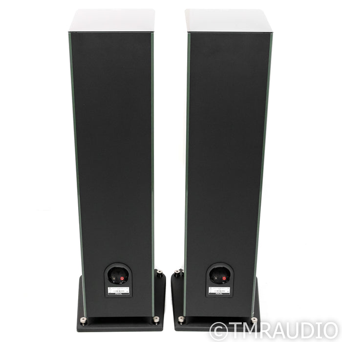 Focal Aria Evo X No. 4 Floorstanding Speakers; Moss Green High Gloss Pair (Used)