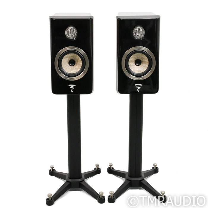 Focal Kanta No. 1 Bookshelf Speakers with Stands; Walnut HG Pair (Used)