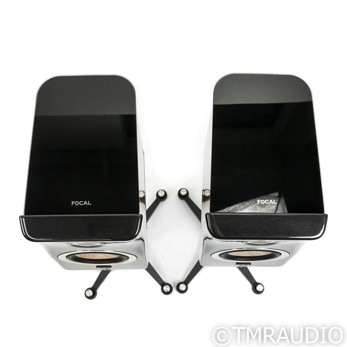 Focal Kanta No. 1 Bookshelf Speakers with Stands; Walnut HG Pair (Used)