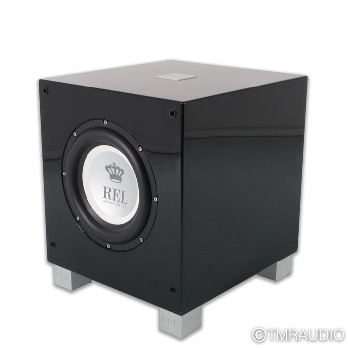 REL Acoustics T/7i 8" Powered Subwoofer; Piano Black
