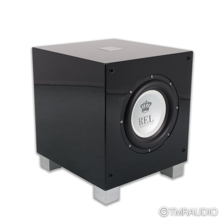 REL Acoustics T/7i 8" Powered Subwoofer; Piano Black