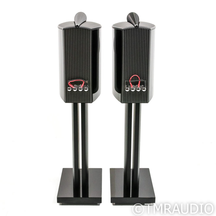 Bowers & Wilkins 805 D4 Bookshelf Speakers with Stands; Gloss Black Pair