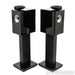 Bowers & Wilkins 705 S2 Bookshelf Speakers; Gloss Black Pair w/ Stands