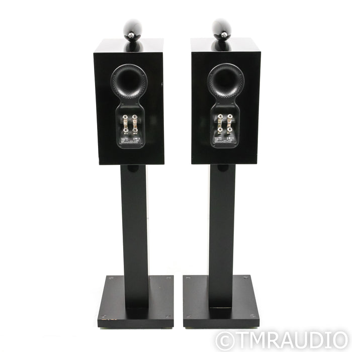 Bowers & Wilkins 705 S2 Bookshelf Speakers; Gloss Black Pair w/ Stands