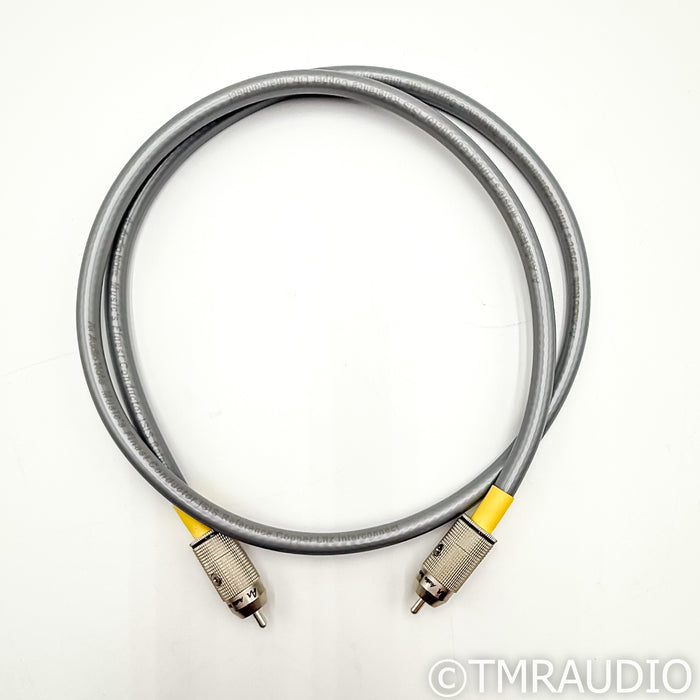 Audio Note ISIS RCA Digital Coaxial Cable; 1m Single
