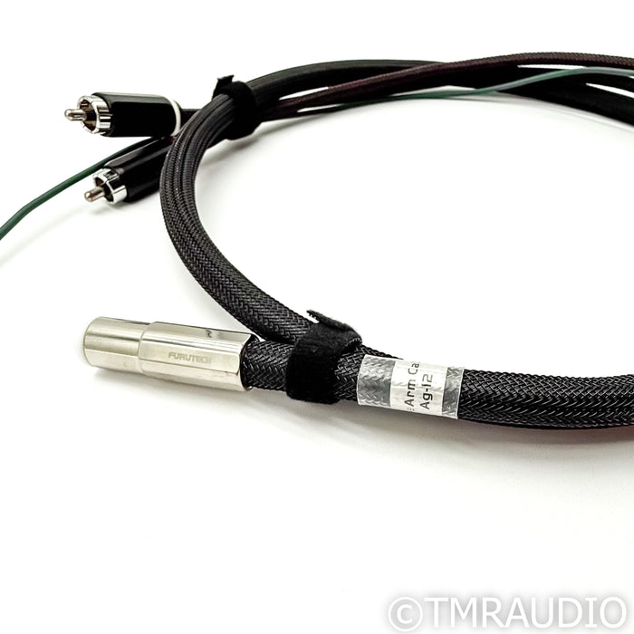 Furutech AG-12 Tonearm Cable; 1.2m Interconnect; 5-Pin DIN to RCA