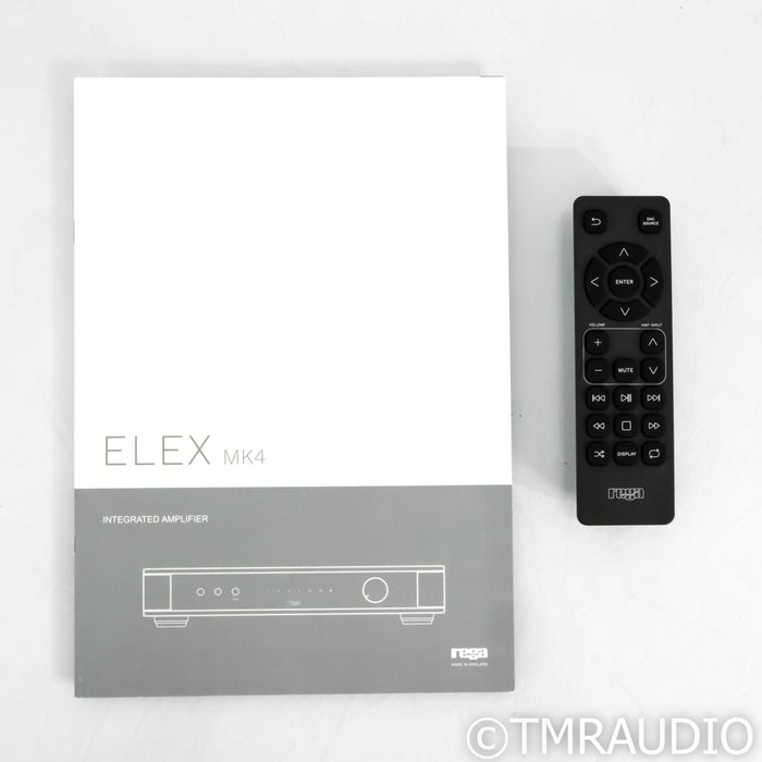 Rega Elex MK4 Stereo Integrated Amplifier; DAC; MM Phono